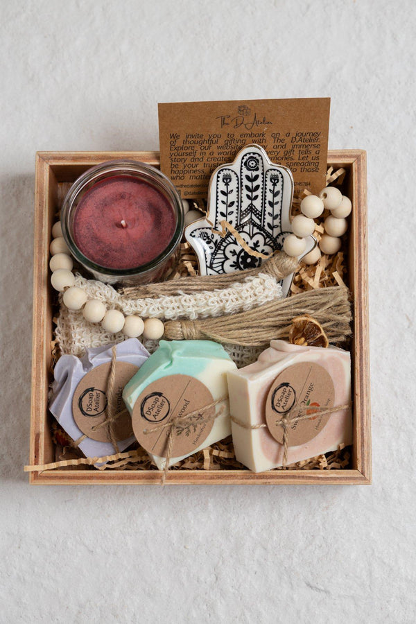 Ceramic Fatma Hand Gift Box