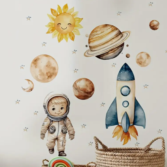 Space Adventure Wall Decor - Astronaut