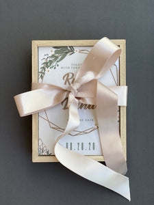 Invitation Card Daisies